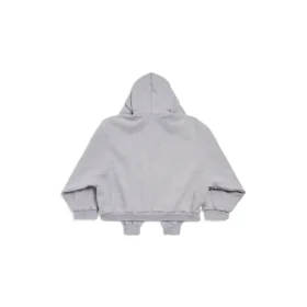 Incognito Boxy Zip-up Hættetrøje Large Fit “Grey” 799463TQVX11300