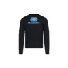 Interlocked BB-sweatshirt med tryk på ryggen “Black Blue” 583117T14391710