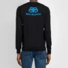 Interlocked BB-sweatshirt med tryk på ryggen “Black Blue” 583117T14391710