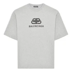 Interlocked BB T-shirt med normal pasform “Grey” 578139TGV751300