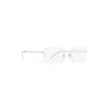Invisible Rectangle solbriller “Silver” 768058T00051402