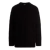 Jacquard-logo-striktrøje “Black” 662728T31661000