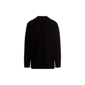 Jacquard-logo-striktrøje “Black” 662728T31661000