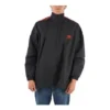 Jakke med dobbelt ærme og lynlås “Black” 602278TG0114100