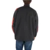 Jakke med dobbelt ærme og lynlås “Black” 602278TG0114100