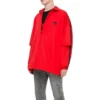 Jakke med dobbelt ærme og lynlås “Red” 602278TG0116010
