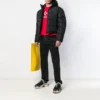 Jakke med lille logo-print “Sort” 556231TYD331000