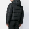 Jakke med lille logo-print “Sort” 556231TYD331000