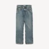 Jeans til kvinder i regular fit i beskidt vintageblå