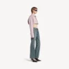 Jeans til kvinder i regular fit i beskidt vintageblå