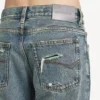 Jeans til kvinder i regular fit i beskidt vintageblå
