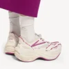 Jet-sneakers til kvinder i farven æggeskal/jordbærrosa Jet-sneakers til kvinder i farven æggeskal/jordbærrosa