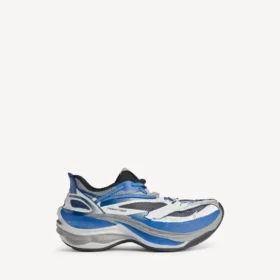 Jet-sneakers til mænd i hvid/blå/sort