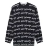 Jumper med logo overalt “Black” 625984T31841070