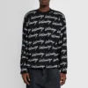 Jumper med logo overalt “Black” 625984T31841070