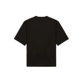 Klassisk logo, stor, kortærmet, unisex, sort 620941TIV501070