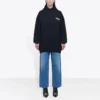 Klassisk logo-tryk, unisex, sort 578135TIV531070