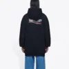 Klassisk logo-tryk, unisex, sort 578135TIV531070