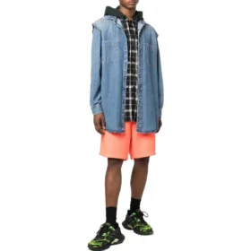 Knælange Track-shorts “Orange” 657062TKVG97005