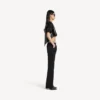 Slim fit-bukser til kvinder i sort Slim fit-bukser til kvinder i sort