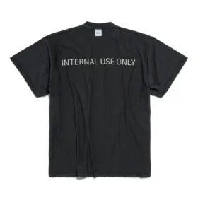 Kun til internt brug Inside-out T-shirt “Black” 787358TQVU21083