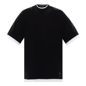 Lag-på-lag T-shirt, oversized “Black White” 644693TIVG61070