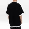 Lag-på-lag T-shirt, oversized “Black White” 644693TIVG61070