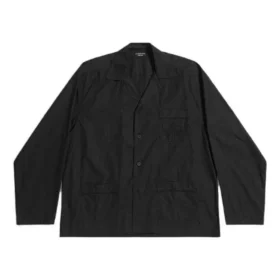 Langærmet skjorte i medium pasform “Black” 658844TEM161000 Langærmet skjorte i medium pasform “Black” 658844TEM161000