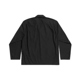 Langærmet skjorte i medium pasform “Black” 658844TEM161000 Langærmet skjorte i medium pasform “Black” 658844TEM161000