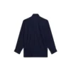 Langærmet skjorte i stor pasform “Blue” 658956TLM164100