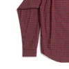 Langærmet skjorte i ternet mønster, Large Fit “Red” 658929TKM386167