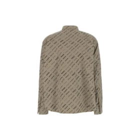 Langærmet skjorte med logo overalt “Beige” 662983TNLL19763 Langærmet skjorte med logo overalt “Beige” 662983TNLL19763