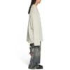 Langærmet T-shirt i oversize-størrelse “Off White” 739783TOVF49199