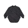Langærmet T-shirt med Typo-logo-print “Black” 671663TLLJ11070