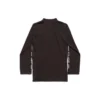 Langærmet T-shirt uden logo “Black Grey” 788244TQVK51200