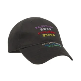 Languages Logo Cap “Black Multicolor” 641238410B21098 Languages Logo Cap “Black Multicolor” 641238410B21098