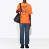 Languages Logo T-shirt “Orange Black” 641614TJVI37513