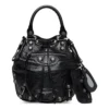 Le Cagole lille bucket-taske “Black” 7024321VG9Y1000