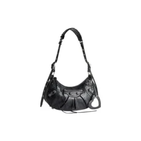 Le Cagole lille skuldertaske “Black” 6713071VG9Y1000