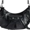 Le Cagole lille skuldertaske “Black” 6713071VG9Y1000
