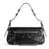 Le Cagole lille skuldertaske “Black” 7716401VG9Y1000