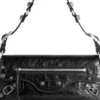 Le Cagole lille skuldertaske “Black” 7716401VG9Y1000