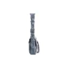 Le Cagole lille skuldertaske i Denim “Blue” 7716402109U4715