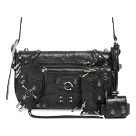 Le Cagole Xs Flap Bag med piercinger “Black” 7190822AAE31000