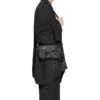 Le Cagole Xs Flap Bag med piercinger “Black” 7190822AAE31000