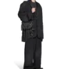 Le Cagole Xs Flap Bag med piercinger “Black” 7190822AAE31000