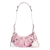 Le Cagole Xs skuldertaske “Light Pink” 6713091VG9Y6904