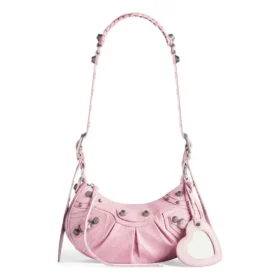 Le Cagole Xs skuldertaske “Light Pink” 6713091VG9Y6904