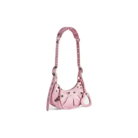 Le Cagole Xs skuldertaske “Light Pink” 6713091VG9Y6904