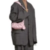 Le Cagole Xs skuldertaske “Light Pink” 6713091VG9Y6904